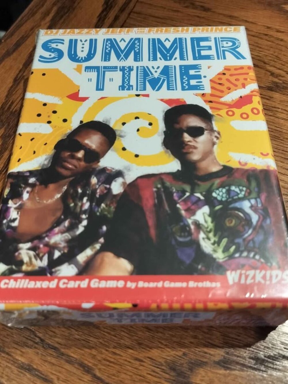 Wizkids! Fresh Prince of Belair DJ Jazzy Jeff Summer Time Card Game - Sealed